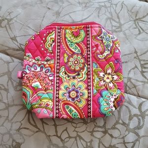 Vera Bradley Large Cosmetic - Pink Swirls - NEW!